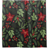 Hübsche, hübsche Blumendekoration, auffallend Duschvorhang (Vorderseite)