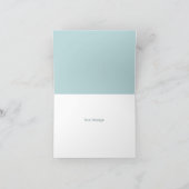 Hübsche Hühner & Chicks, jedes Ereignis Script 4 x Dankeskarte (Innenseite)