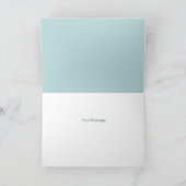 Hübsche Hühner & Hühner Drehbuch 5 x 7 Dankeskarte (Innenseite)