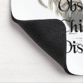 Hübsche, humorvolle OCD-Zwangsstörung bei Hühnern Mousepad (Ecke)