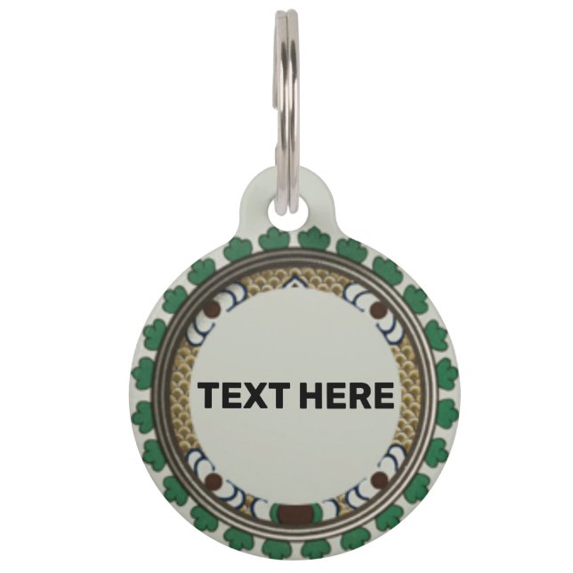 Hübsche Hundemarke Haustiermarke (Vorderseite)