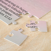 Hübsche Hydrangea Blume Art Faith Puzzle (Seite)