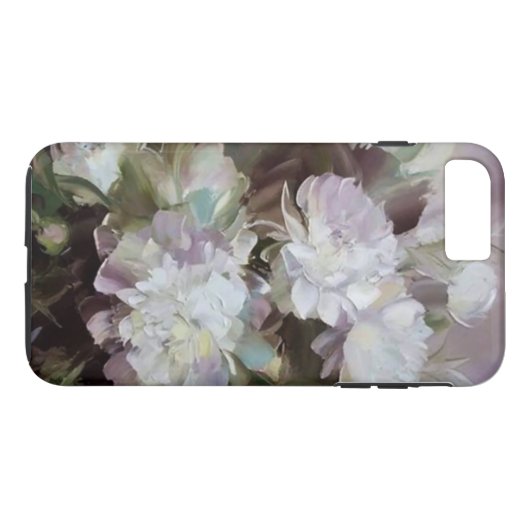 Hübsche Hydrangeas Case-Mate iPhone Hülle (Rückseite (Horizontal))
