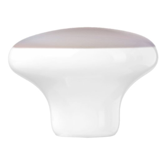 Hübsche Imitate Perlen rund Keramik zeichn Knöpfe Keramikknauf (Seitenansicht)