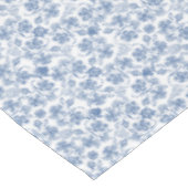 Hübsche Indigo-Blau-ethnische Tischdecke (Schrägansicht)