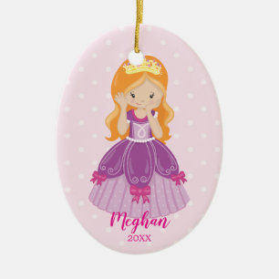 Hübsche Ingwer-Prinzessin Christmas Ornament