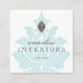 Hübsche Innenarchitekt-Geschäfts-Karten Quadratische Visitenkarte (Vorderseite)