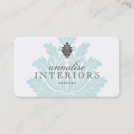 Hübsche Innenarchitekt-Geschäfts-Karten Visitenkarte (Vorderseite)