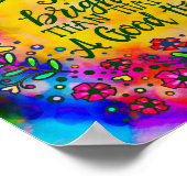 Hübsche Inspiration ein gutes Herzangebot Poster (Ecke)