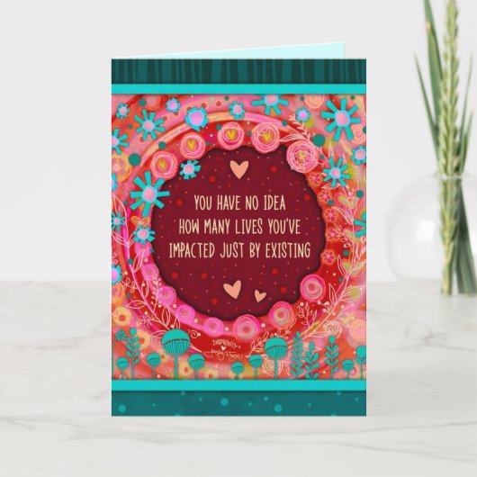 Hübsche Inspiration Karte (Vorderseite)