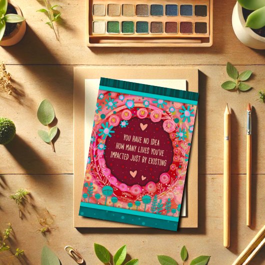 Hübsche Inspiration Karte