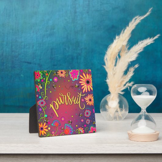 Hübsche Inspirationswirkung durch florale Inspirat Fotoplatte (InSitu)