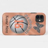 Hübsche iPhone Basketball-Hüllen, älter zu Case-Mate iPhone Hülle (Rückseite (Horizontal))