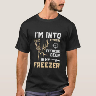 Hübsche Jagd I m In Fitness Hirsch Gefrierjäger T-Shirt