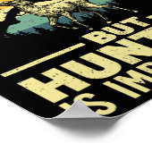 Hübsche Jagdkunst für Jungen Männer Hirschjäger Wi Poster (Ecke)