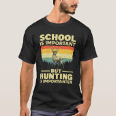Hübsche Jagdkunst für Jungen Männer Hirschjäger Wi T-Shirt (Vorderseite)
