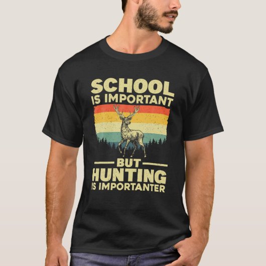 Hübsche Jagdkunst für Jungen Männer Hirschjäger Wi T-Shirt (Vorderseite)