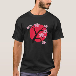 Hübsche japanische Kirschblüte T-Shirt