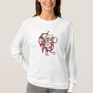 Hübsche japanische Maske T-Shirt