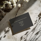 Hübsche Jugendstil-Blume Details Begleitkarte