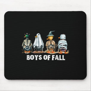Hübsche Jungs von Herbstenten, die Halloween-Kostü Mousepad