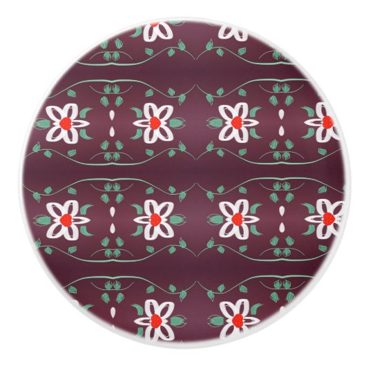 Hübsche Kabinettstreuung mit Rot Keramikknauf (Vorderseite)