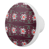 Hübsche Kabinettstreuung mit Rot Keramikknauf (Rechts)