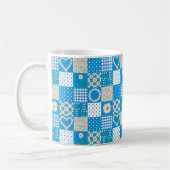 Hübsche Kaffee-Tasse: Daisychains, Imitate Patchwo Kaffeetasse (Links)