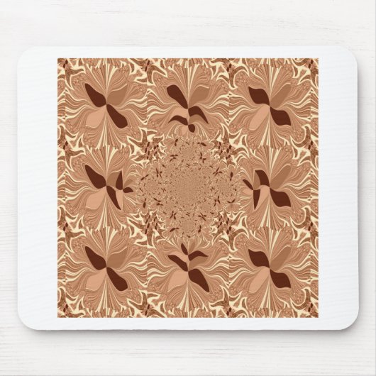 Hübsche Kaffeefarben Mousepad (Vorne)