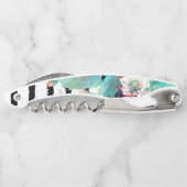 Hübsche Kakteen, schwarze Streifen Kellnermesser (Rückseite)