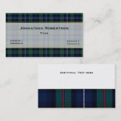 Hübsche karierte kundenspezifische Geschäfts-Karte Visitenkarte (Vorne/Hinten)