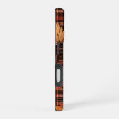 HÜBSCHE KARIERTE PATTERN- UND AUTUMNSTÜCKE iPhone 16 HÜLLE (Rechte Seite)