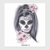 Hübsche Karnevalmaske Aufkleber (Blatt)