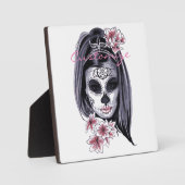 Hübsche Karnevalmaske Fotoplatte (Vorderseite)