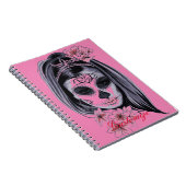 Hübsche Karnevalmaske Notizblock (Rechte Seite)