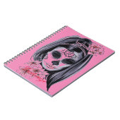 Hübsche Karnevalmaske Notizblock (Linke Seite)