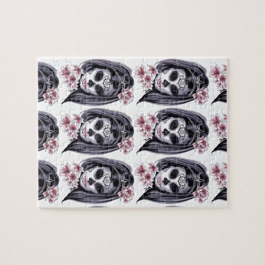 Hübsche Karnevalmaske Puzzle (Horizontal)