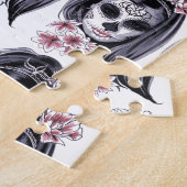 Hübsche Karnevalmaske Puzzle (Seite)