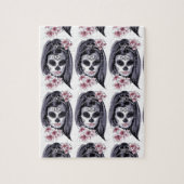 Hübsche Karnevalmaske Puzzle (Vertikal)