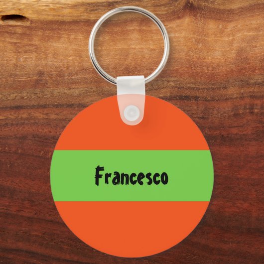 Hübsche Karotten Schlüsselanhänger (Rückseite)