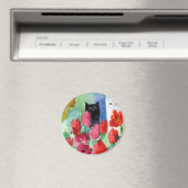 Hübsche Kätzchen Magnet (In Situ (Geschirrspüler))