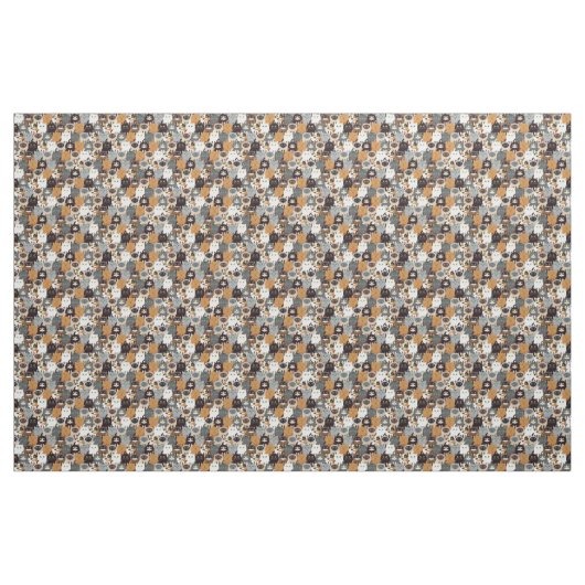 Hübsche Kätzchen Stoff (Fat Quarter (45,7 x 55,9 cm))