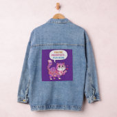 Hübsche Katze Jeansjacke (Hangar)