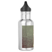 Hübsche Katze mit Brille Edelstahlflasche (Links)