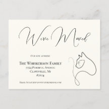 Hübsche Katze Schwarz & Elfenbein Wir haben die An