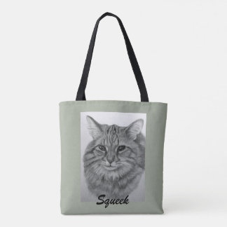 Hübsche Katze Squeek Tasche