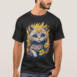 Hübsche Katze T-Shirt