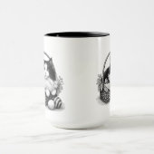 Hübsche Katze Tasse (Zentrum)