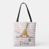Hübsche Katzen im Niedlichen Stil Tasche (Rückseite)