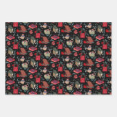 Hübsche Katzen in Weihnachtsboxen Geschenkpapier Set (Vorderseite 3)